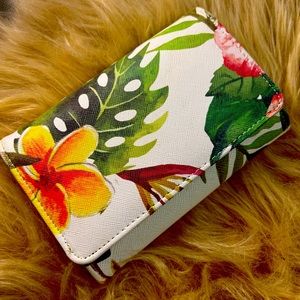 EUC Floral Wallet